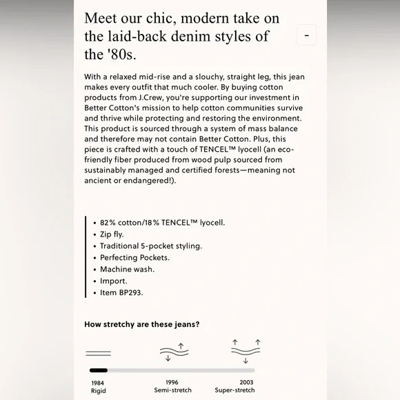 J.Crew Slouchy-Straight Dad Jean - Picture 6 of 6